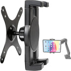 xik VESA Mount Adapter for iPad - Spring Clamp Holder for Phones, Tablets & Portable Monitors - Features 360° Rotation & Tilt - Fits VESA 75x75 & 100x100mm