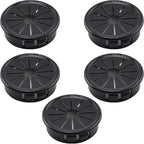 Aifeier ET 1-3/8 Inch Cable Grommets Petal-Shaped Buckle Type Wire Hole Cover for Cord Management and Protection of Cabinet, 5PCS 35mm