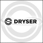 Dryser Side Press Wringer Replacement for Commercial Mop Bucket, 26 and 33 qt - Black