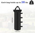 Canopy Weights Sand Bags 4 Pack Canopy Weight Bag SandBags for Canopy Legs Outdoor Pop Up Tent Gazebo Weights Set of 4 (4)