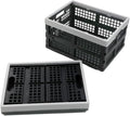 16-Liter Collapsible Storage Crates/Stackable Storage Container Basket, Set of 2