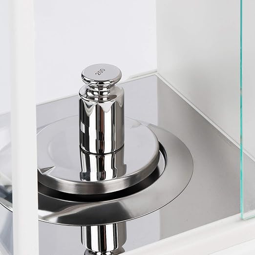 U.S. Solid 0.1mg Analytical Balance, 220g x 0.0001g Touch Panel Lab Scale, Auto Internal Calibration, RS232, Piece Counting, Percent Weighing, Adjustable Stability & Display Speed, g, oz, ct, mg
