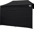 Eurmax USA Instant Camp Shelter Tarp 10x20 Tent, 1 Pack Tarp Only (Black)