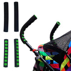 2 Pcs Black Baby Stroller Handle Cover Push Tube Cart Sleeve Foam Covers Armrest Soft Pr Baby Cart Covers Shopping，Travel Gear