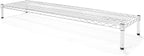 Shelving Inc. 14" d x 60" w Chrome Wire Shelving with 1 Tier Shelf, Weight Capacity 800lbs Per Shelf