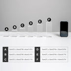 6Pcs Clear Acrylic Cube Display Risers Stands, Square Polished Acrylic Photo Props, Transparent Solid Acrylic Display Blocks for Action Figures Collection Jewelry Cosmetic Boutique Crafts