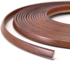 Art3d 20ft Outside Vinyl Corner Trim Peel and Stick for Tile and Wall Edges, Furniture Decoration, Cherry