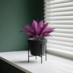 Artificial Agave 15In Faux Agave Fake Greenery Outdoor Artificial Plant Fake Plant for Indoor Home Decoration Plastic Plant Outdoor Decoration Front Porch Decor Simulation Plants 2Pack,Purple