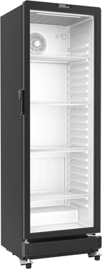 PremiumLevella Glass Door Display Refrigerator 10.0 cu ft Commercial Beverage Cooler Merchandiser