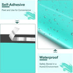 120PC Poly Mailers 6x9 Inch Teal Shipping Envelopes Bags Shipping Bags with Self Adhesive Waterproof and Tear-Proof Postal Poly Mailers