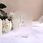 UNIQOOO 3" Clear Acrylic Stand |60 Pack 3mm Slot Wedding Sign Holders, Perfect for Wedding, Table Number, Exhibition, Office, Restaurant, Business