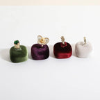 GemeShou Purple Ring Display Stand for Jewelry, Velvet Single Ring Holder for selling, Cute Jewelry Display for Show【Purple】