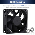 Wathai 80mm EC Axial Fan AC 110V 115V 120V 220V 240V Brushless Cooling Fan 80mm x 25mm
