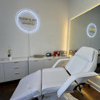 Custom Backlit Logo Sign, Personalized Floating Backlight Metallic/Acrylic LOGO for Business Wall, Large Illuminated Neon Sign Customizable Picture for Spa Beauty Studio Office Room Storefront Decor