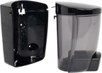 PolyJohn PSD1-1001: Wall-Mounted Liquid Hand Soap & Sanitizer Dispenser - Made in USA, Leakproof, Easy Install, UV Fade Resistant, Durable, Accepts Any Generic soap or Alcohol Based sanitizer