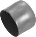 uxcell 4pcs Rubber End Caps 54mm ID Vinyl Round End Cap Cover Screw Thread Protectors Dark Grey, 40mm Height
