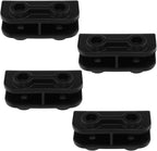 4Pcs Rectangular Bracket 2-Way Pop-up Gazebo Connector Tent Pole Connector Support Rod Connection for Canopy Gazebo Tent Outdoor Equipment