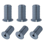 6pcs 3/4 Inch/19mm Cable Grommets for Starlink, Split Wall Feed Through Bushings Anti-Slip Cable Routing Kit for Ethernet/TV Wires Waterproof Cord Protection Accessories (Gray)