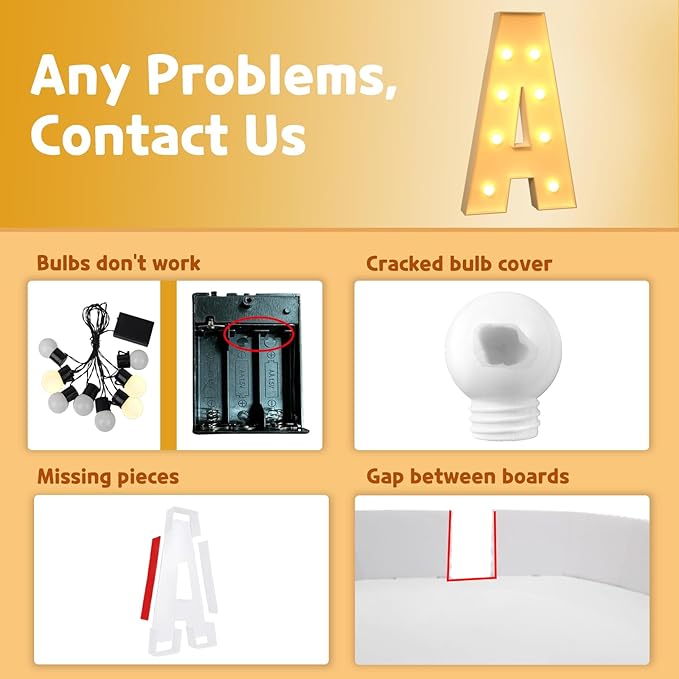 imprsv 3FT Marquee Letters, Mosaic Light Up Letters for Birthday Baby Shower Wedding Engagement Party Backdrop Decor, Large Marquee K for Party Decorations