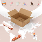 EdenseeLake 8x6x3 inches Shipping Boxes Small Cardboard Boxes for Packing, Moving, Mailing, 40 Pack