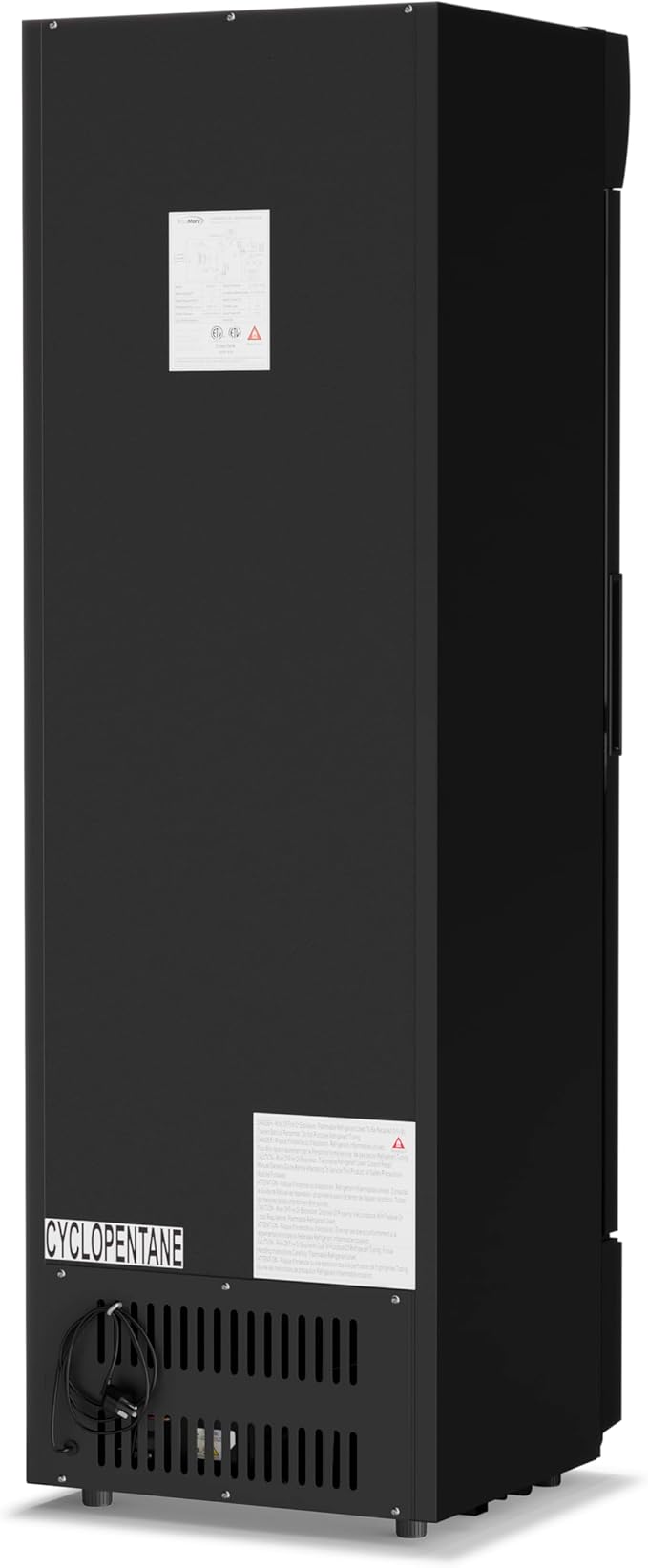 KoolMore MDR-9CP Display-Refrigerator, 9 cu.ft. Single Swing Door, Black
