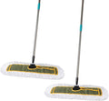 OFO 24inch Industrial Commercial Dust Mop 2 Sets // Heavy Duty Dust Mop // 63inch Length Stainless Steel Handle //Easily Clean Large Area Factory,Shopping Mall,Garage