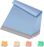 Metronic Poly Mailers 12x15.5 200 Pack, Medium Size Shipping Bags for Clothing, Strong Adhesive Mailing Bags, Tear-Proof Shipping Envelopes for Small Business, Boutique, Postal Bags Poly Bags in Blue