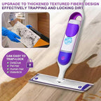20 Count New Disposable Mop Refills for Swiffer Power Mop,Extended Super Absorbent mop Cloth Compatible with Swiffer Power Mop,Replacement Pads for Floor Cleaning.(Super Absorbent/Velcro)