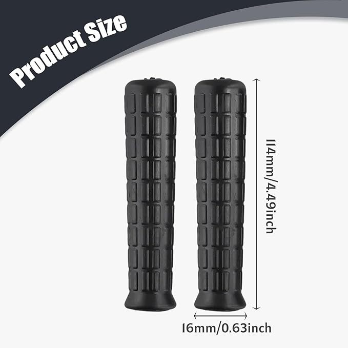 2 Pieces Garden Wheelbarrow Handles Handlebar Grips, Directly Replace, Anti Slip, Weatherproof Handle Wraps for Trolley Carts
