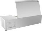 KoolMore SCDC-3P-SG Commercial-Refrigerator, 40 Inch, Silver