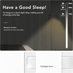 Easy-Going Rod Pocket Blackout Curtains for Bedroom, Room Darkening Window Curtains for Living Room, Thermal Insulated Noise Reduction Solid Window Drapes, 2 Panels(52x56 in, White)