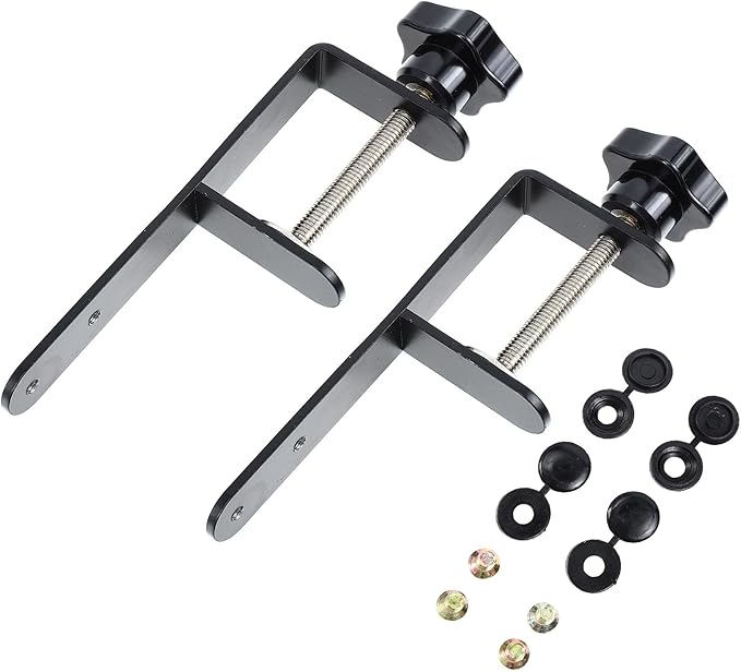 Metal Pegboard Hooks Set Sturdy Pegboard Bracket Clips for Easy Installation, Organizing Small Utensils Crafts, Black, Home Use