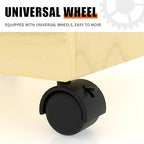 16”W * 16”D * 60”H Maple Color Finish Slatwall Tower - Rotating and Rolling - Slatwall Display Tower - Rotating Spinner Rack for Store Fixtures and Display Retail - Boutique, Home