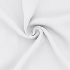 Easy-Going Rod Pocket Blackout Curtains for Bedroom, Room Darkening Window Curtains for Living Room, Thermal Insulated Noise Reduction Solid Window Drapes, 2 Panels(42x72 in, White)