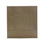 Factory Direct Partners 13139-NT Birch 4-Section Coat Locker with Bench, Storage Cubbies and Coat Hooks - Natural