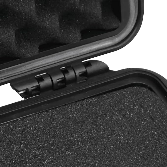 PP Portable Flight Case, Lockable Tool Box for Transportation Travelling, Protective Equipment Case, 11.8"x8.7"x3.9", -280
