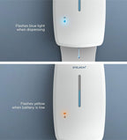 Steliron Automatic Hand Sanitizer Dispenser Station, 34oz Adjustable Floor Stand with Touchless Dispenser (Sanitizing Alcohol Liquid Only)