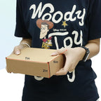 MEBRUDY 7x5x2 Inches Shipping Boxes Pack of 40, Small Corrugated Cardboard Box for Mailing Mailer Packing, Brown