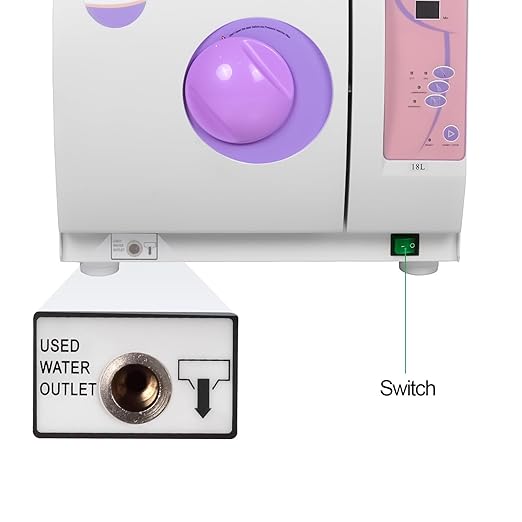 16L/18L/23L Benchtop Type Autoclave Class N Series Portable Lab Autoclave Steam Sterilizer (18L)