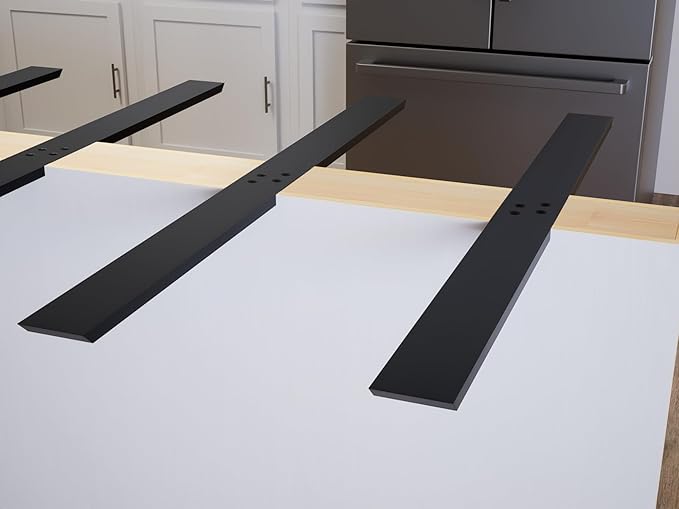 Solid Heavy Duty Flat Wall Counter Top Support Bracket, 1 Count, 24 inch, DIY Projects, Made with American Steel by The Original Granite Bracket