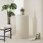 Cylinder Stands for Party,White Paper Display Stand,Reusable,Waterproof and Foldable Cylindrical Pedestal,Suitable for Event Scenes such as Parties and home Decoration,Bearing 660 Pounds