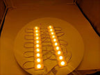 Yellow 12V LED Module with Lens 2.0W for Light Box with Tape Adhesive Back (20pcs Pack)