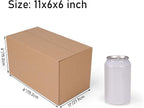 CRUGLA 40 Packs 11x6x6 Shipping Boxes for Small Business, Corrugated Cardboard Boxes Bulk for Shipping Packing Mailing