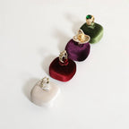 GemeShou Red Ring Display Stand for Jewelry, Velvet Single Ring Holder for selling, Cute Jewelry Display for Show【Red】