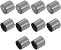 uxcell 10pcs Rubber End Caps 44mm ID Vinyl Round End Cap Cover Screw Thread Protectors Dark Grey