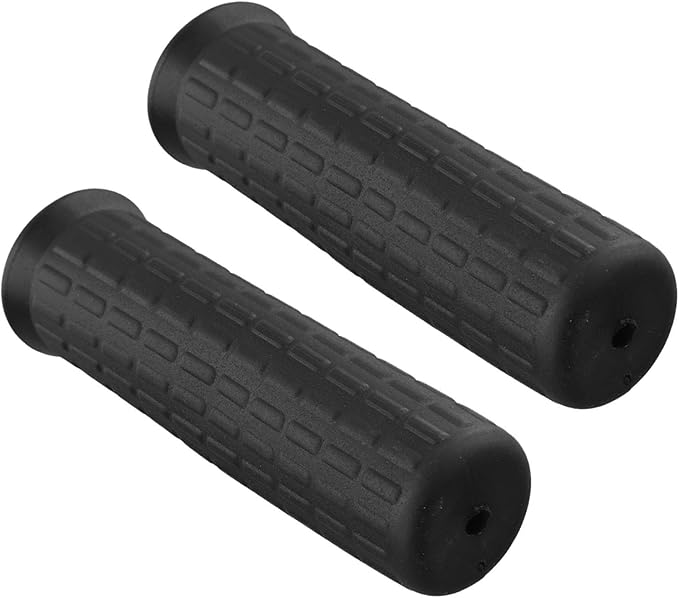 Rubber Wheelbarrow Handle Grips Round Tube Replacement Covers Anti Slip Garden Cart Handles With Ergonomic Design For Hand Truck Dolly Garden Tools Black 2 Pack(122 x 33mm)