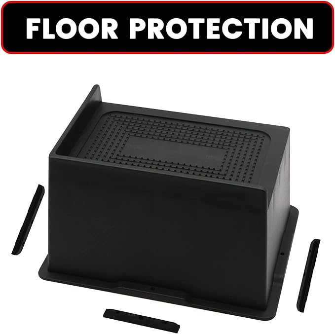 Bed Risers 4 Inch Heavy Duty, Oversized Furnitures Risers 4 inch Support 6000 lbs, Bed Table Rising Blocks, Fits for Couch, Sofa, Chair, Furniture Lifts 6 Pack（Black 4'' 6 Pack）