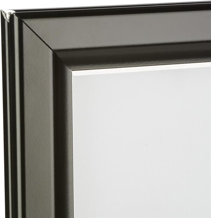 Displays2go 24 x 36 Inch Sidewalk Sign, Waterproof, Snap Frame, Spring Base, 2 Sided, Black (OWS2436B)