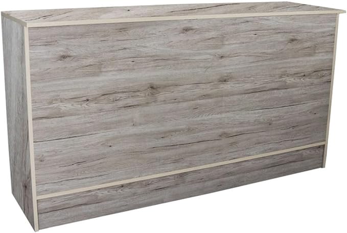 Only Hangers Barnwood Series Display Showcases and Retail Store Checkout Counters (Barnwood Checkout Counter, 6 Feet)