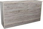 Only Hangers Barnwood Series Display Showcases and Retail Store Checkout Counters (Barnwood Checkout Counter, 6 Feet)